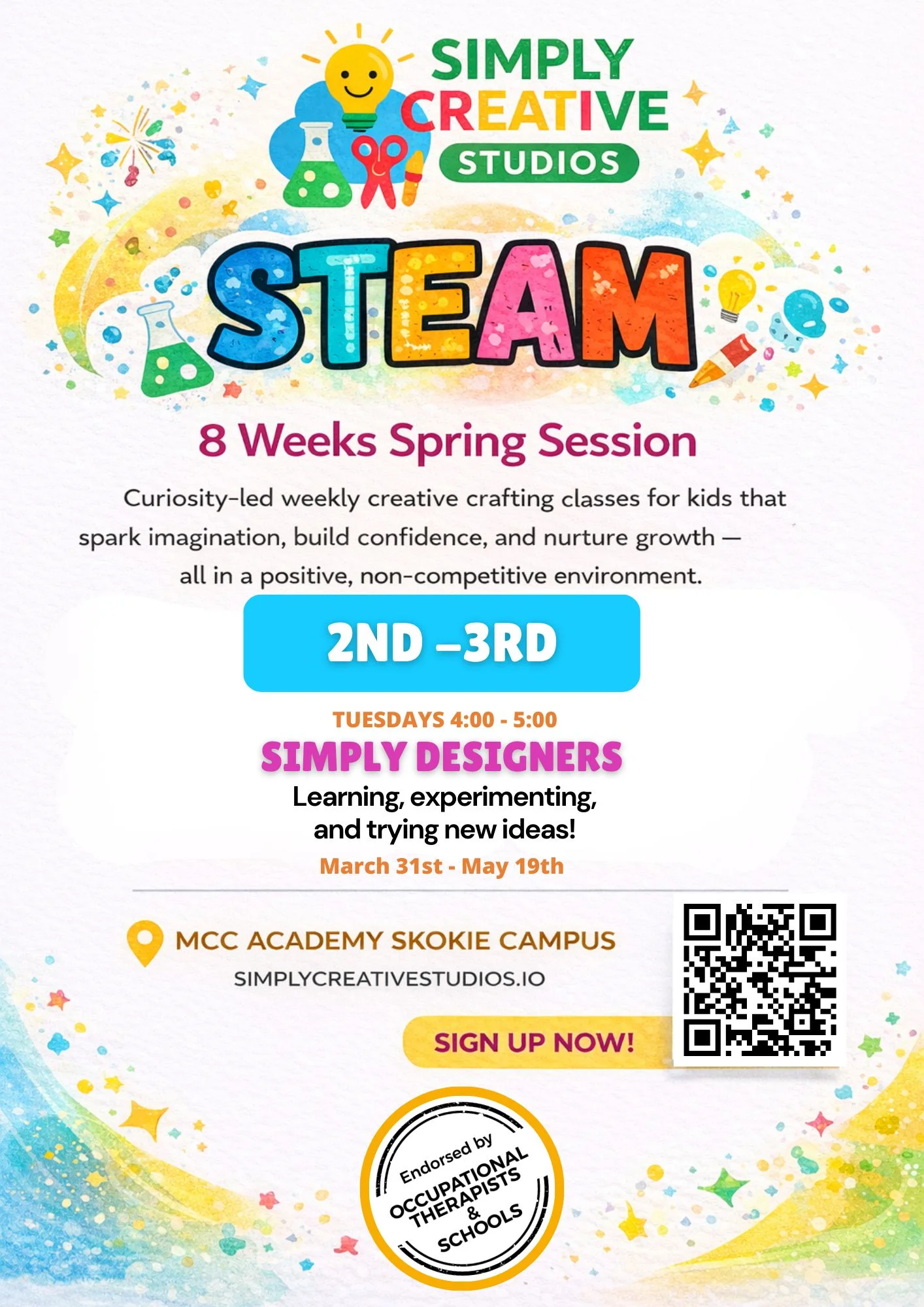 Simply Designers 8 Weeks Spring Session